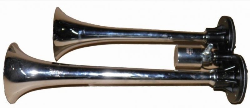 SYGNAŁ PNEUMATYCZNY TRĄBKA 30/38CM 24V KLAKSON
