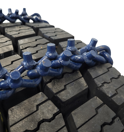 ŁAŃCUCHY ŚNIEGOWE Z KOLCAMI 295/60 R22,5 NORWEGIA