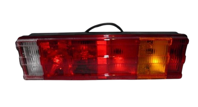 LAMPA ZESPOLONA MERCEDES 7-SEGMENTÓW PRAWA Z KABLEM I NAKRĘTKĄ