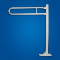 Uchwyt Uchylny WC wolnostojący 60cm biały fi25 Uchwyt Uchylny WC wolnostojący 60cm biały fi25
