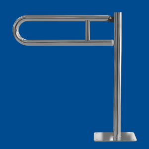 WC-Klappgriff 60cm aus rostfreiem Edelstahl