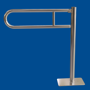 WC-Klappgriff 70cm aus rostfreiem Edelstahl
