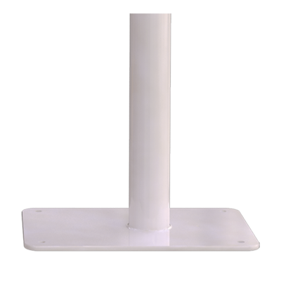 Uchwyt Uchylny WC dla Niepełnosprawnych wolnostojący 50cm biały fi32