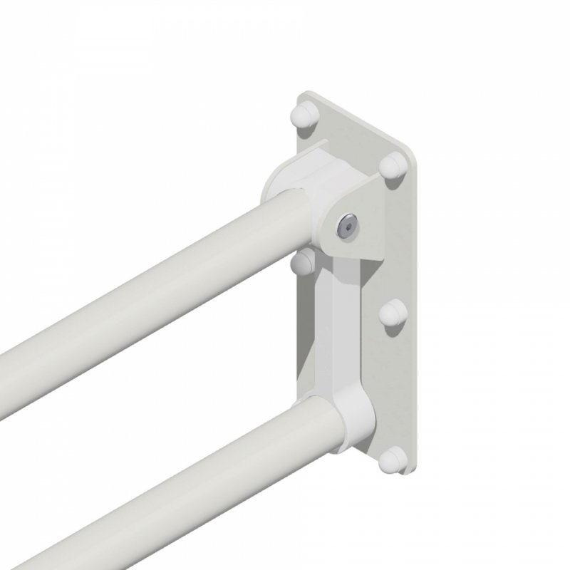 Uchwyt Uchylny dla Niepełnosprawnych 70cm biały fi32