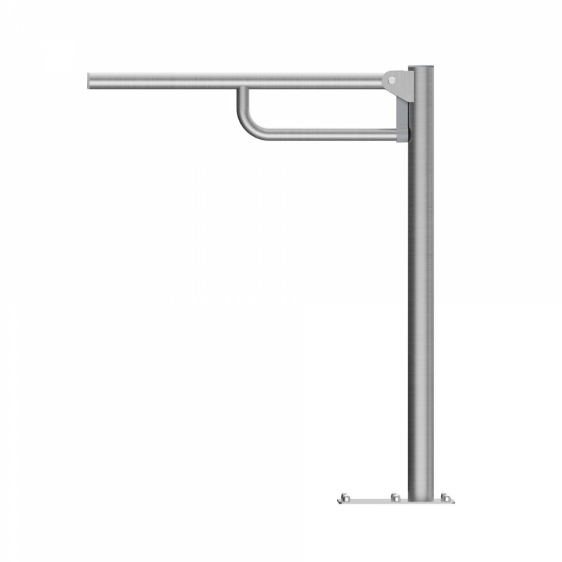 Uchwyt Uchylny Wolnostojący 50cm stal nierdzewna fi32 MODULAR