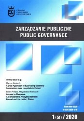 Zarządzanie Publiczne 1 (51) 2020