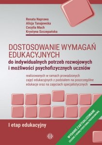 Dostosowanie wymagań edukacyjnych do indywidualnych potrzeb rozwojowych i możliwości psychofizycznyc