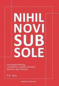 Nihil novi sub sole
