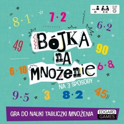 Bójka na mnożenie Gra do nauki tabliczki mnożenia.