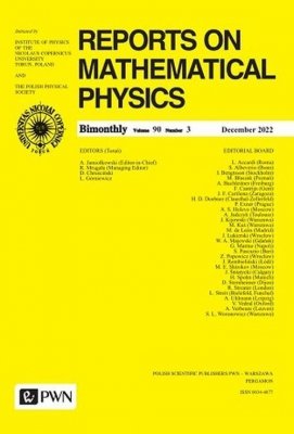 Reports on Mathematical Physics 90/3/2022 Polska