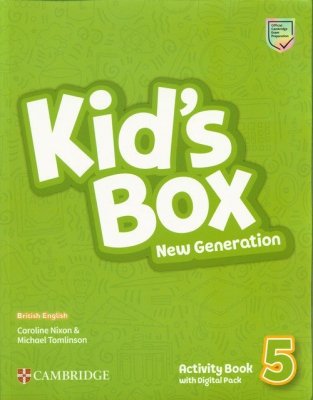 Kid&#039;s Box New Generation 5 Activity Book with Digital Pack