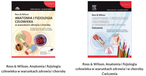Anatomia i fizjologia człowieka w warunkach zdrowia i choroby.  Ross &amp; Wilson komplet