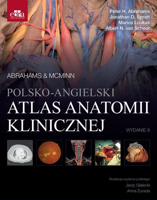 Polsko-angielski atlas anatomii klinicznej. Mcminn & Abrahams
