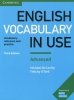 English Vocabulary in Use Advanced with answers 