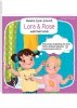 Lora&Rose wash their hands 