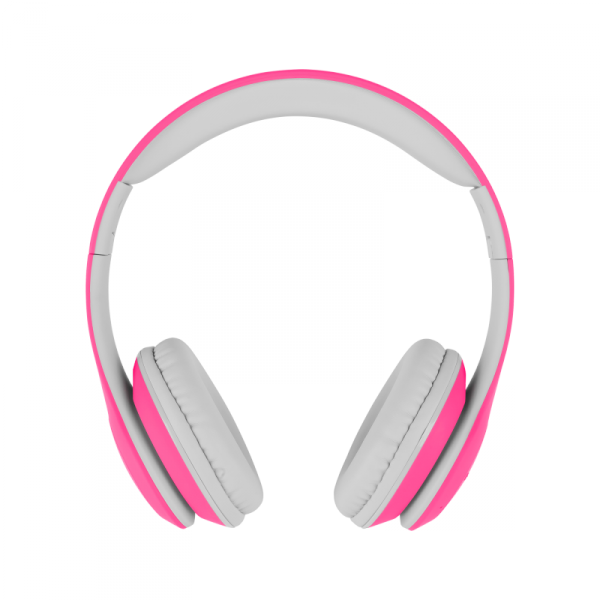 Bezprzewodowe słuchawki nauszne dla dzieci Kruger&amp;Matz model Street Kids , kolor różowy