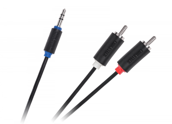 Kabel Jack 3.5-2RCA 10m Cabletech standard