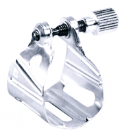 Ligaturka do saksofonu altowego/tenorowego BG Revelation L29MJ Metal Jazz posrebrzana stare pudełko