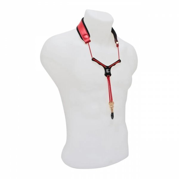 Pasek do saksofonów BG Zen S29YBMSH czerwony