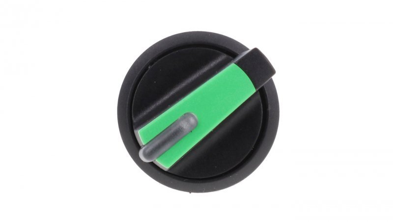 Przełącznik z możliwością podśw 22mm okrągły tworzywo czarny/zielony kr pióro 2 poz o-i 3SU1002-2BC40-0AA0