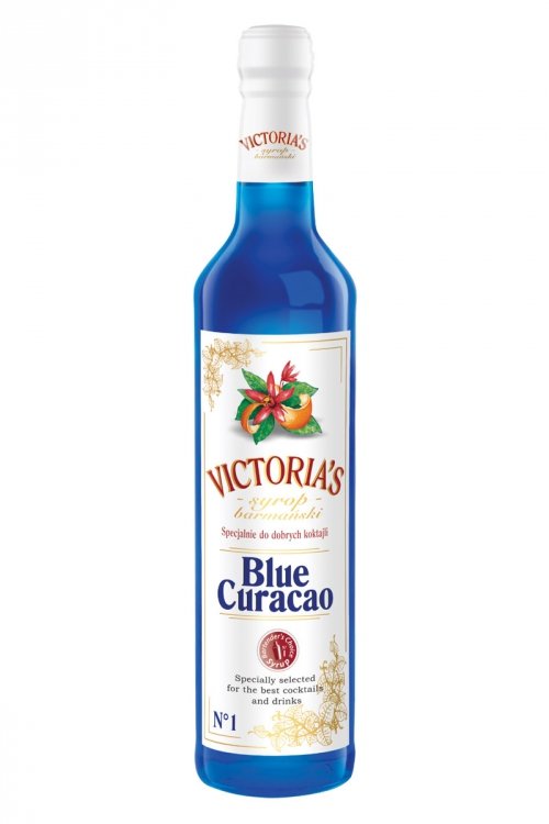 Syrop barmański BLUE CURACAO (0,49 l)