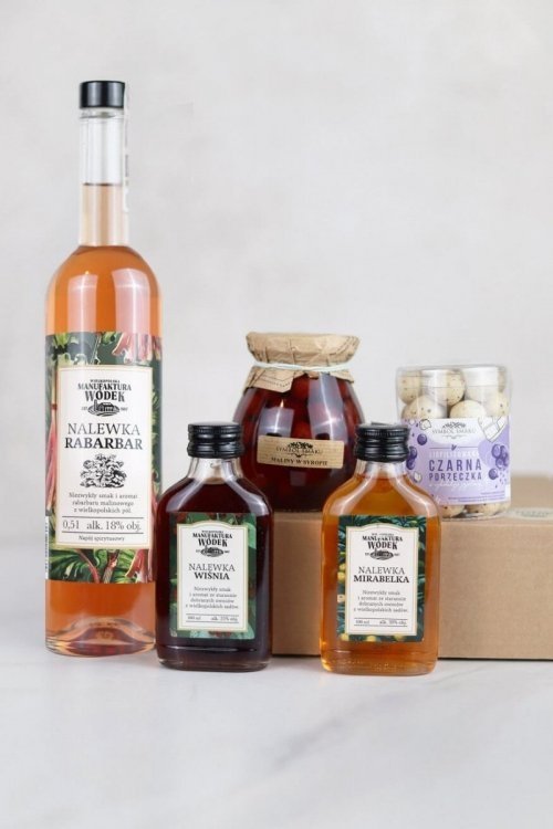 Zestaw prezentowy z nalewką &quot;Pełnia lata&quot;