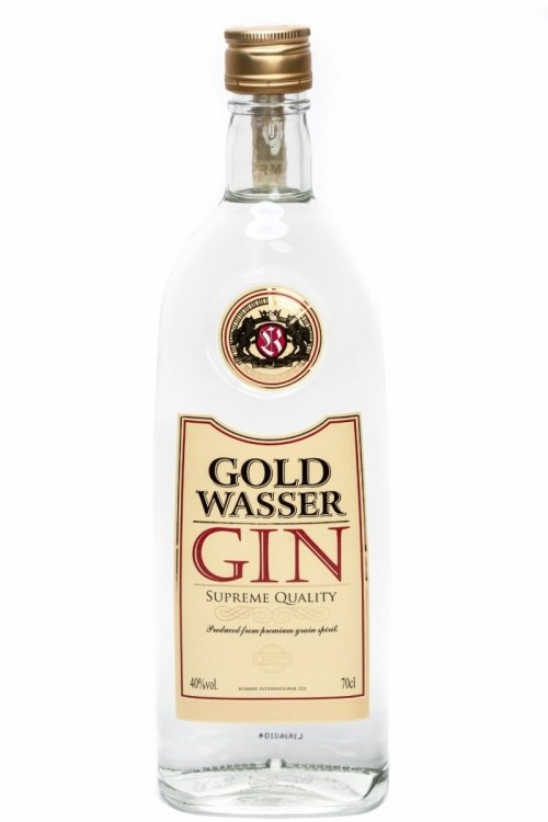 Gin GOLD WASSER - polski gin