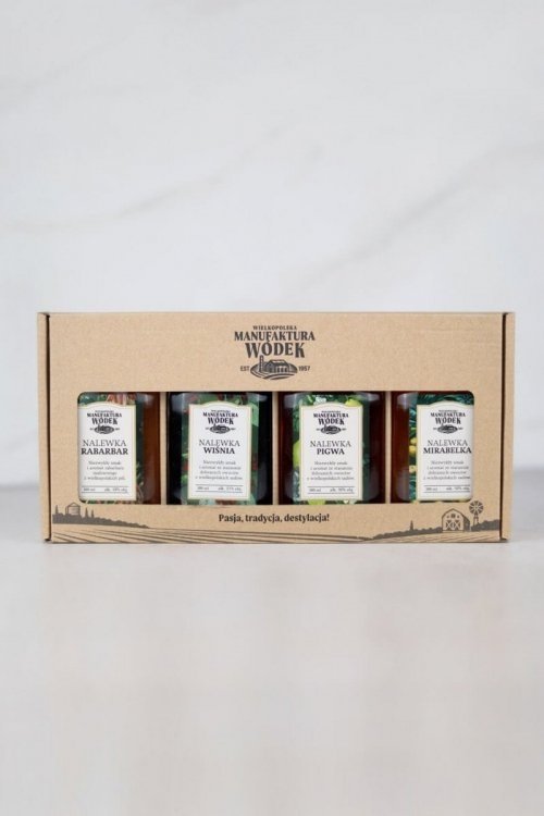 Zestaw prezentowy z nalewkami &quot;Mała degustacja&quot;