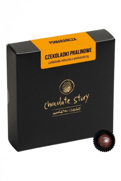 Pralinki, czekoladki pralinowe z POMARAŃCZĄ