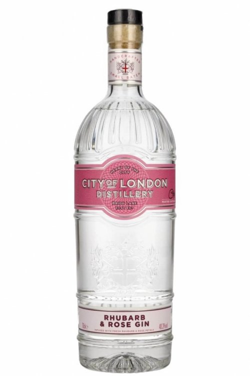 City of London Distillery RHUBARB &amp; ROSE GIN