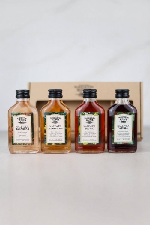 Zestaw prezentowy z nalewkami &quot;Mała degustacja&quot;