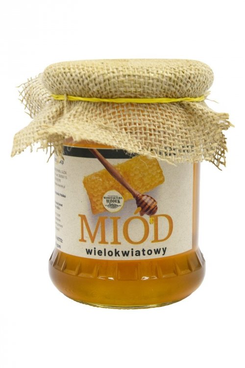 Miód wielokwiatowy (650 g) z pasieki