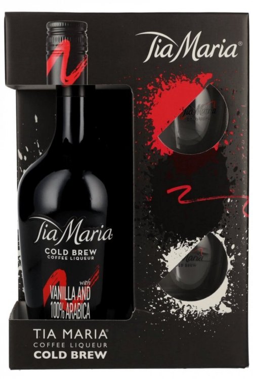 Tia Maria Cold Brew Coffee Liqueur 20% zestaw