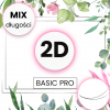 2D C CC D  0,07 0,085 0,10 0,12 6-12 mm BasicPro Paleta Mix