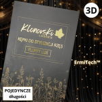 3D C 0,07 6-12 mm FLUFFY LUX Paleta Mix 600 kępek - Pojedyncze Długości