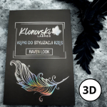 3D C 0,07 RAVEN LOOK Paleta 600 kępek - Pojedyncze Długości