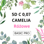 5D C 0,07 6-12mm BasicPro Paleta Mix CAMELIA RÓŻOWE