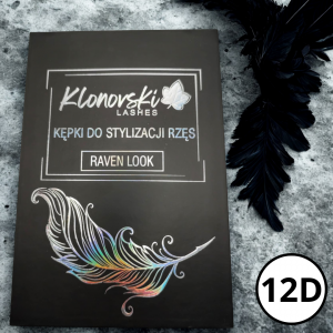 12D C CC 0,07 7-13 mm RAVEN LOOK Paleta Mix - WĄSKIE