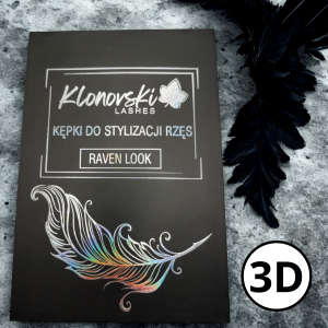 3D C CC D 0,07 6-12 mm  RAVEN LOOK Paleta Mix 1200 kępek