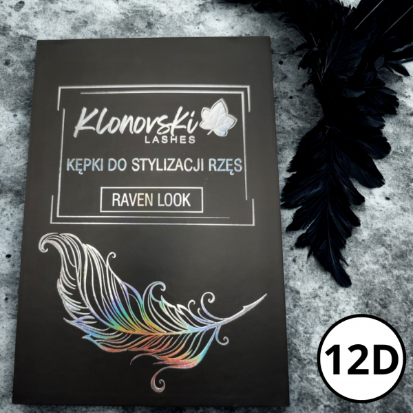 12D C CC 0,07 7-13 mm RAVEN LOOK Paleta Mix - WĄSKIE