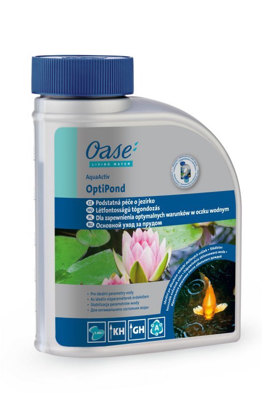 Oase AquaActiv OptiPond 500ml - zapewnia optymalne warunki w oczku wodnym