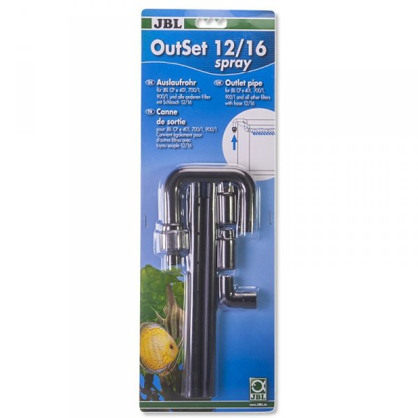 JBL OutSet spray 12/16 - wylot filtra z deszczownicą