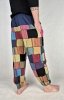 Bawełniane spodnie typu patchwork