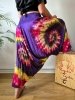 Szarawary alladynki tie dye
