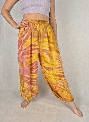 Klasyczne spodnie tie dye