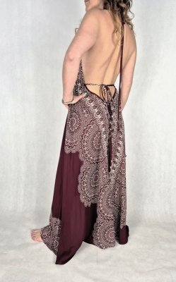 Lekka i przewiewna sukienka w stylu MAXI boho 