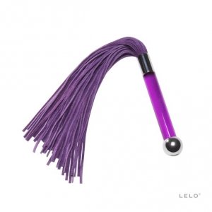 Pejcz - Lelo Sensua Suede Whip Purple