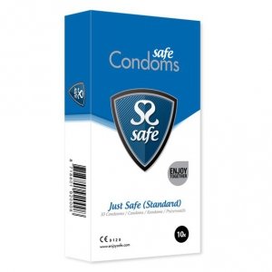 Prezerwatywy klasyczne - Safe Just Safe Condoms Standard 10 szt