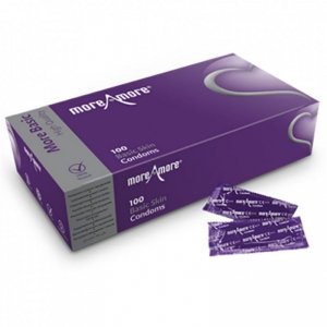 Prezerwatywy - MoreAmore Condom Basic Skin 100 szt