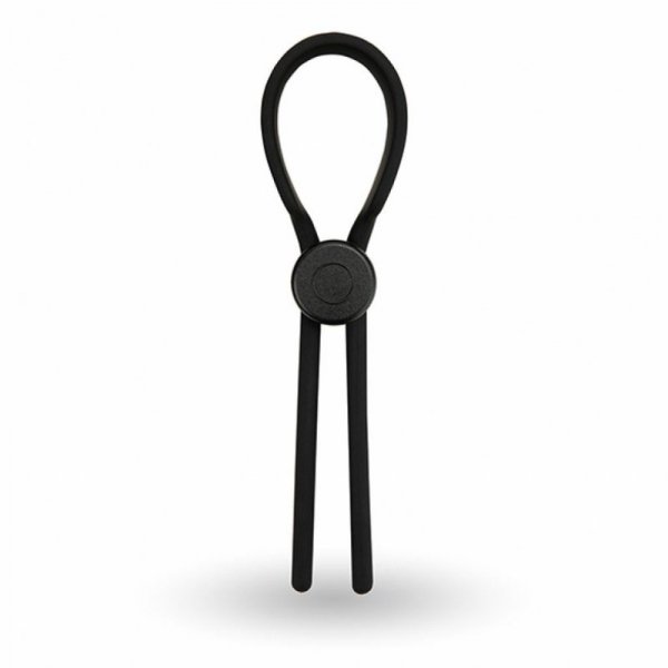 Pierścień erekcyjny - Velv Or Rooster Ragnar Lasso Design Cock Ring Black